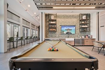 Billiards room